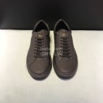 Givenchy Leather Lace Up Leisure Shoes For Men And Women Black