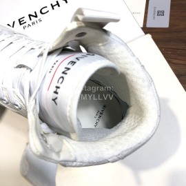 Givenchy Leisure Sports High Top Shoes For Men White