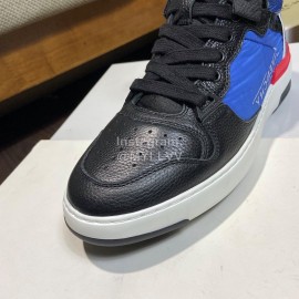 Givenchy Leisure Sports High Top Shoes For Men Blue