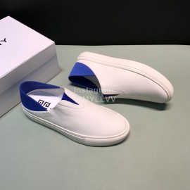 Givenchy Fashion Calf Leather Loafers For Men Blue