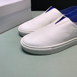Givenchy Fashion Calf Leather Loafers For Men Blue
