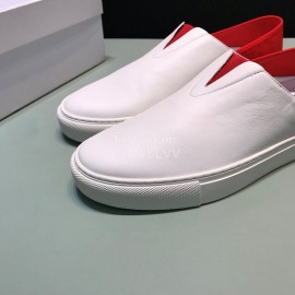 Givenchy Fashion Calf Leather Loafers For Men Red