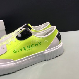 Givenchy Fashion Canvas Casual Sneakers For Men Yellow