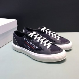 Givenchy Black Canvas Casual Sneakers For Men