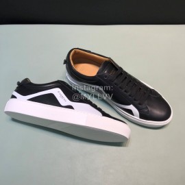Givenchy Leather Lace Up Casual Shoes For Men Black