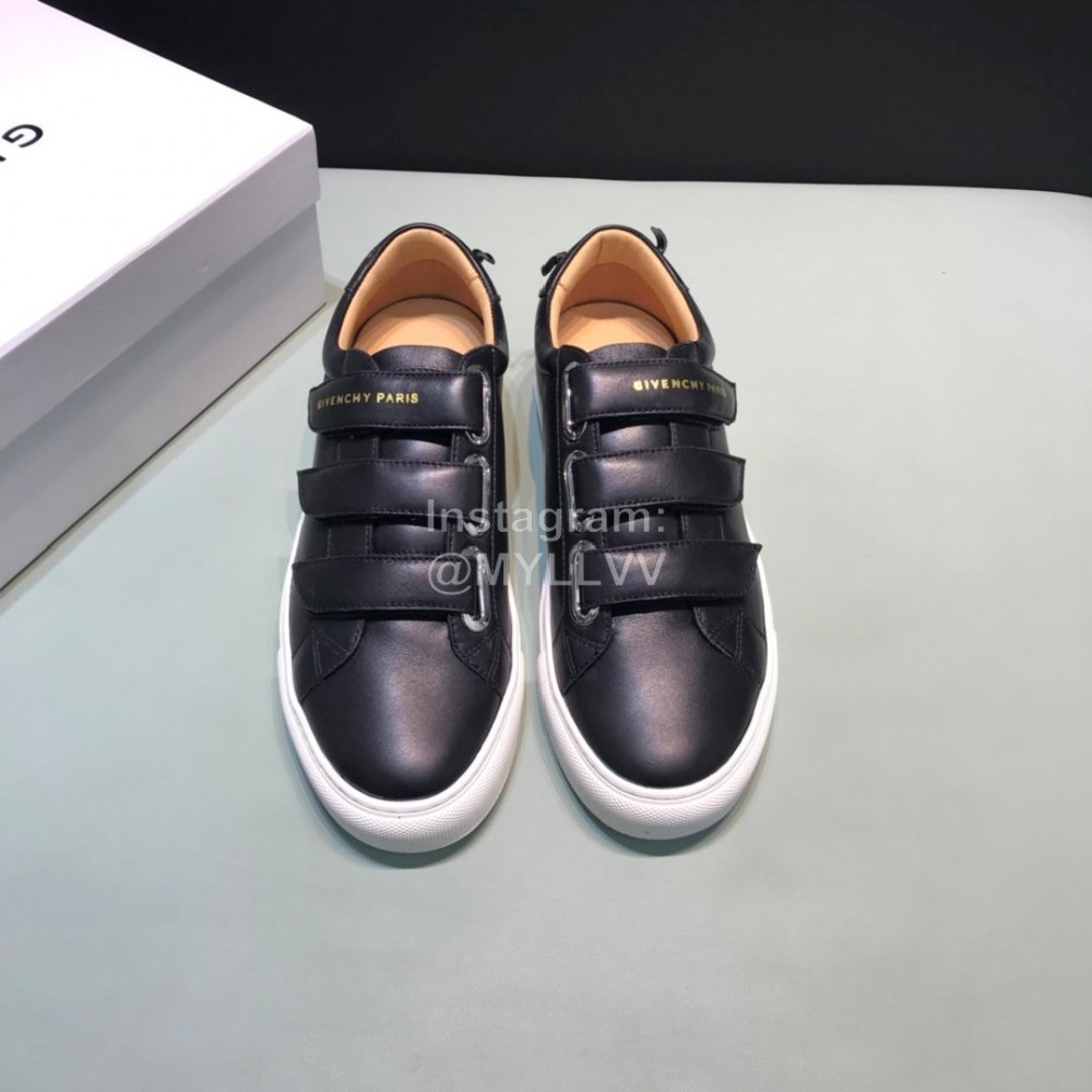 Givenchy Leather Casual Velcro Shoes For Men Black