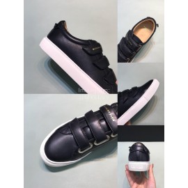 Givenchy Leather Casual Velcro Shoes For Men Black