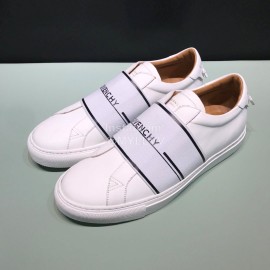 Givenchy Leather Casual Sneakers For Men White