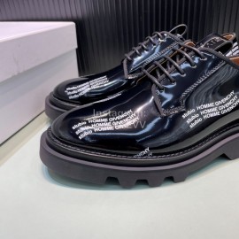 Givenchy Leather Lace Up Business Shoes For Men Black