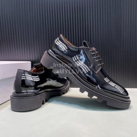 Givenchy Leather Lace Up Business Shoes For Men Black