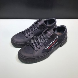 Givenchy Fashion Embroidery Canvas Shoes For Men Black