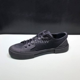 Givenchy Fashion Embroidery Canvas Shoes For Men Black