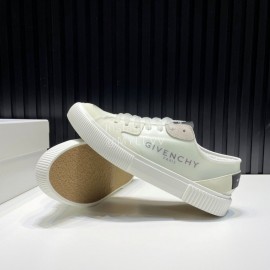 Givenchy Fashion Letter Transparent Sneakers For Men And Women Beige