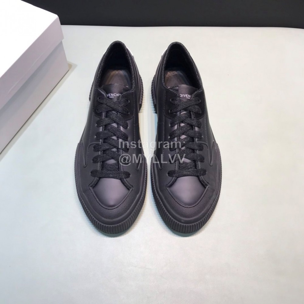 Givenchy Fashion Letter Transparent Sneakers For Men Black