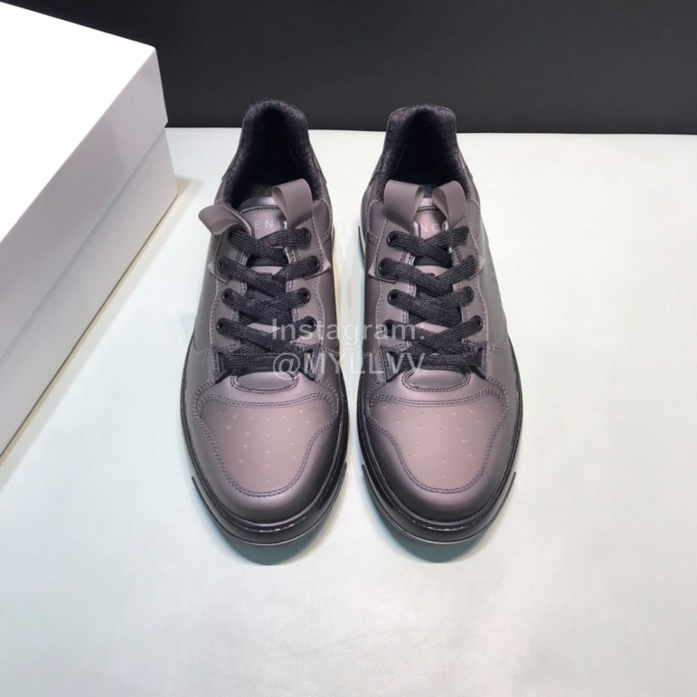 Givenchy New Transparent Lace Up Casual Sneakers For Men Black