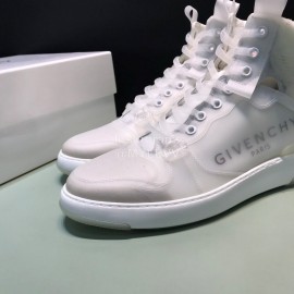 Givenchy New Transparent Casual High Top Sneakers For Men White