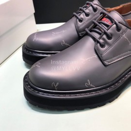 Givenchy Black Leather Business Shoes For Men