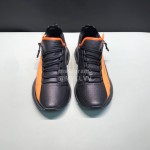 Givenchy Mesh Leather Thick Soled Sneakers For Men Orange