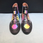 Givenchy Dazzle Color Leather High Top Sneakers For Men 