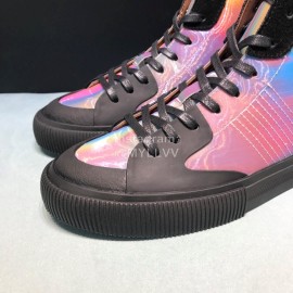 Givenchy Dazzle Color Leather High Top Sneakers For Men 