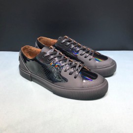 Givenchy Black Leather Lace Up Leisure Shoes For Men