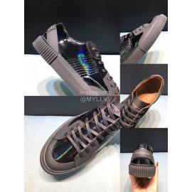 Givenchy Black Leather Lace Up Leisure Shoes For Men