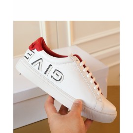 Givenchy Fashion Leather Casual Shoes For Men And Women Red