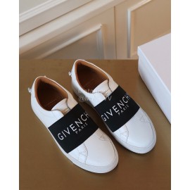 Givenchy New Leather Casual Shoes For Men And Women Black