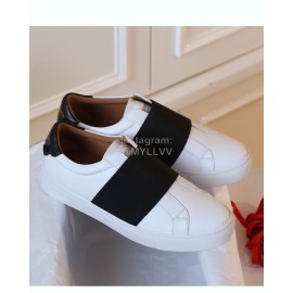 Givenchy New Black Leather Casual Shoes For Men And Women 