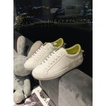 Givenchy New Silk Leather Casual Shoes For Men And Women Yellow