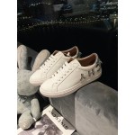Givenchy New Silk Leather Casual Shoes For Men And Women Silver