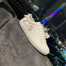 Givenchy New Silk Leather Casual Shoes White For Men And Women 