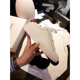 Givenchy Silk Leather Lace Up Casual Sneakers For Men And Women