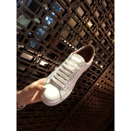 Givenchy Silk Leather Lace Up Casual Sneakers For Men And Women Brown