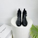 Givenchy Cowhide Short Boots For Women Black