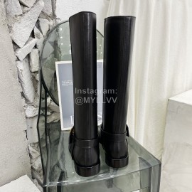 Givenchy Cowhide Long Boots For Women Black