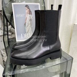 Givenchy Black Cowhide Short Boots For Women 