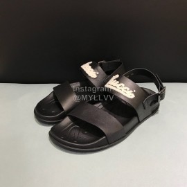 Gucci Black Calf Leather Scandals For Men
