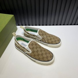 Gucci Vintage Casual Canvas Shoes For Men And Women