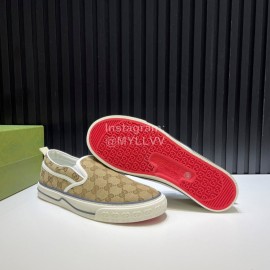 Gucci Vintage Casual Canvas Shoes For Men And Women