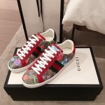 Gucci Classic Soft Sheepskin Casual Shoes For Men And Women Red