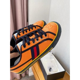 Gucci 1979 × Disney Series Canvas Shoes For Men And Women Orange
