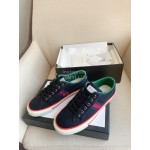 Gucci 1980 × Disney Series Canvas Shoes For Men And Women Dark Blue