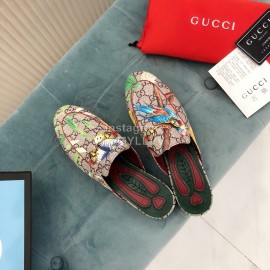 Gucci Classic Cow Leather Buckle Sandals For Women