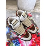 Gucci Winter Warm Wool High Top Sneakers For Men And Women