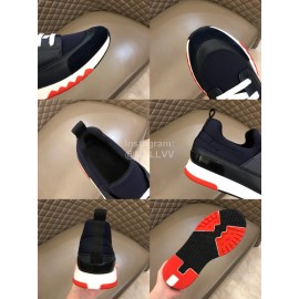 Hermes Summer Leather Casual Sneakers For Men