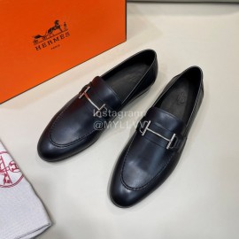 Hermes Cowhide Casual Business Shoes For Men