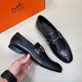 Hermes Cowhide Casual Business Shoes For Men