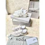 Hogan Fashion 3r Cowhide Casual Lace Up Sneakers For Women 