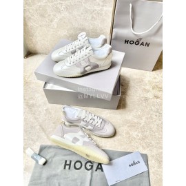 Hogan Fashion 3r Cowhide Casual Lace Up Sneakers For Women 